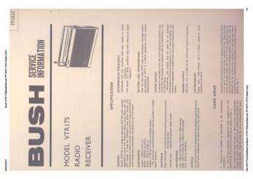 Bush-VTR175(BushManual-TP1837)-1973.Radio preview