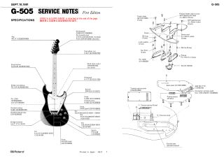 Roland-G505-1981.Guitar preview