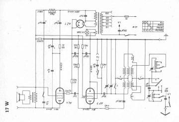 AEG 713W schematic circuit diagram