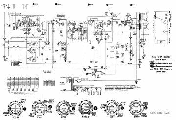 AEG 3074wd schematic circuit diagram