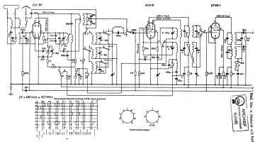AEG 3084WD schematic circuit diagram