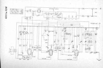 AEG 4311aGW schematic circuit diagram