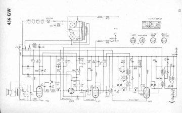 AEG 456GW schematic circuit diagram