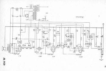 AEG 456W schematic circuit diagram