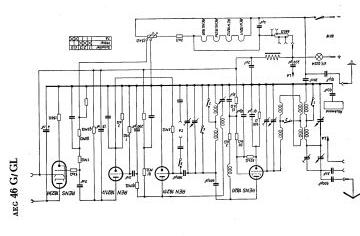 AEG 46G schematic circuit diagram