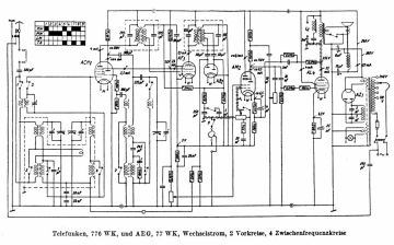 AEG 77WK schematic circuit diagram