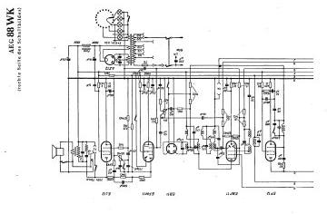 AEG 88WK schematic circuit diagram