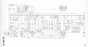 AEG D440W schematic circuit diagram