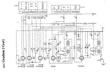 AEG Geadem schematic circuit diagram
