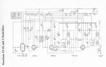 AEG 33TG schematic circuit diagram