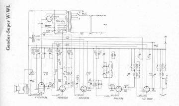 AEG 34W schematic circuit diagram