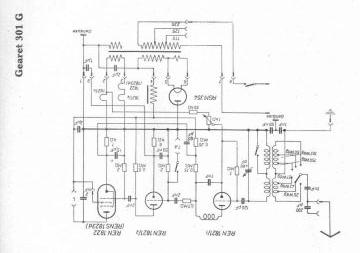 AEG 301G schematic circuit diagram