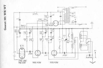 AEG Gearet schematic circuit diagram