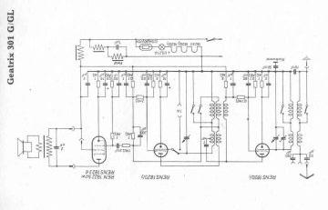 AEG 301G schematic circuit diagram