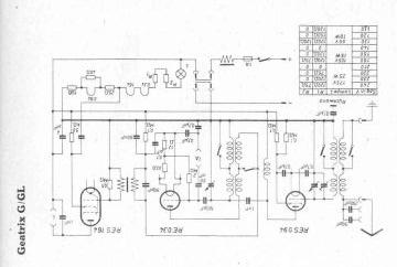 AEG 31GL schematic circuit diagram