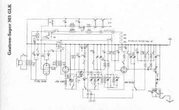 AEG 303GLK schematic circuit diagram