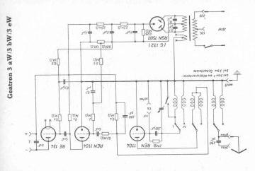 AEG 3EW schematic circuit diagram