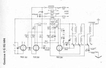 AEG 604 schematic circuit diagram