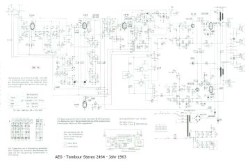 AEG Tambourstereo schematic circuit diagram