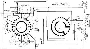 AVO 7 schematic circuit diagram