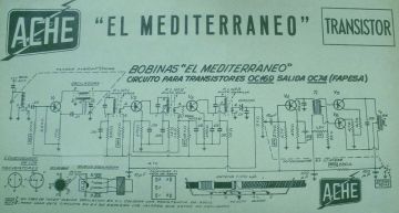 Ache Mediterraneo schematic circuit diagram
