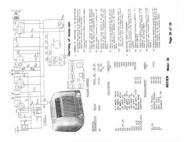 Addison 55 schematic circuit diagram
