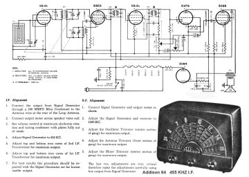 Addison 64 schematic circuit diagram