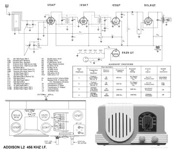 Addison L2 schematic circuit diagram