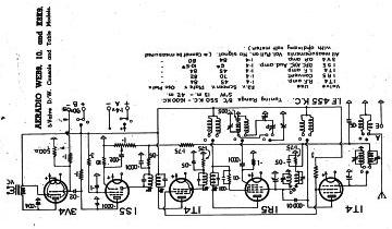 Aeradio P35 schematic circuit diagram