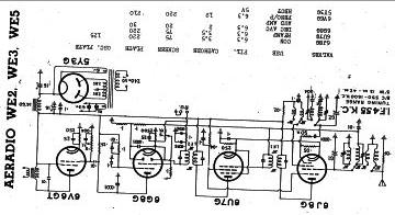 Aeradio P38 schematic circuit diagram