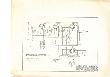 Clipper 4CR2 schematic circuit diagram