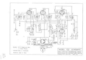 Akrad 512 schematic circuit diagram