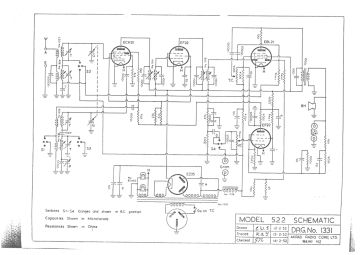 Clipper 522 schematic circuit diagram