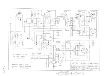 Akrad 528V schematic circuit diagram