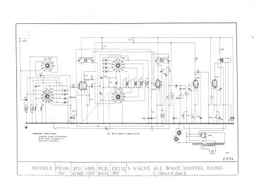 Akrad 6M8 schematic circuit diagram