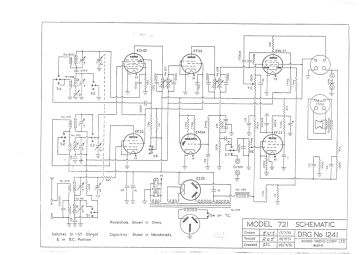 Akrad 721 schematic circuit diagram