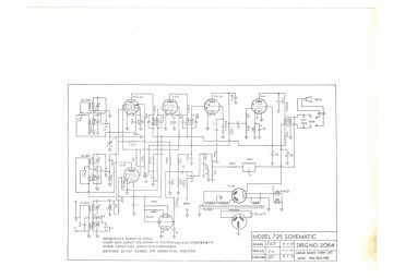 Akrad 725 schematic circuit diagram