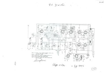 Pye 999S schematic circuit diagram