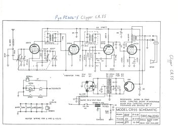 Clipper CR55 schematic circuit diagram