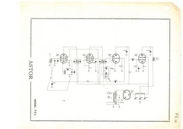 Astor FEU schematic circuit diagram
