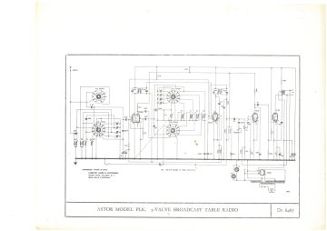 Astor PLK schematic circuit diagram