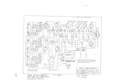 Pye 1059 schematic circuit diagram