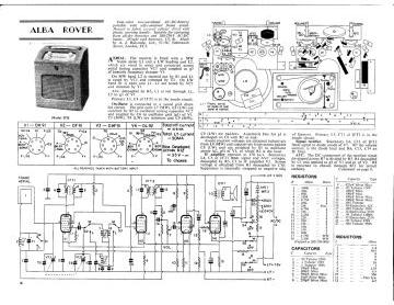 Alba Rover schematic circuit diagram