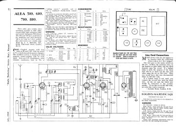 Alba 510 schematic circuit diagram