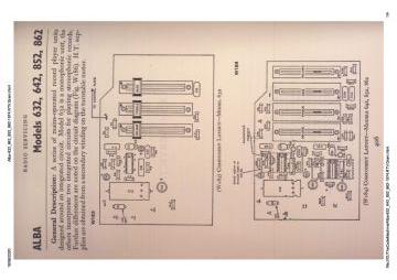 Alba 642 schematic circuit diagram