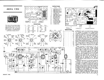 Alba C112 schematic circuit diagram