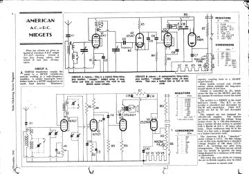 American Midgets schematic circuit diagram