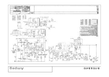 Ampeg B115 schematic circuit diagram
