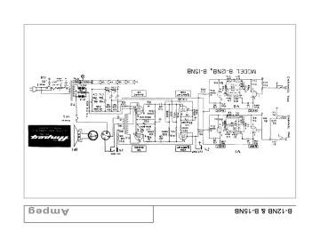 Ampeg B12NB schematic circuit diagram