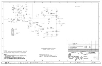 Ampeg BA115HPT schematic circuit diagram